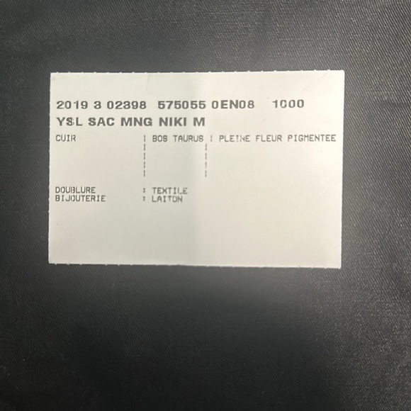 Authentic Saint Laurent Medium Niki bag - Picture 6 of 13